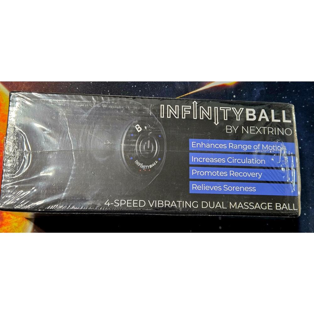 Infinity Ball 4-Speed Vibrating Dual Massage Ball NextTrino New
